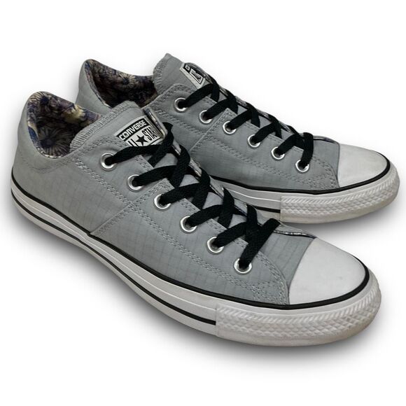 Converse All Star Unisex Madison Utility Chambray Low Top Wolf Grey 559893C Shoe - Picture 1 of 11